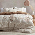 Oli Anderson Boho Tufted Duvet Cover - 3 Piece Set