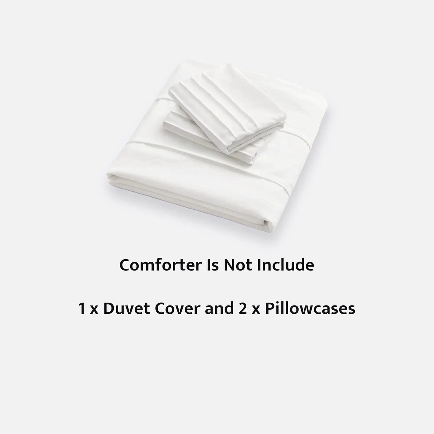 Oli Anderson Pleated Duvet Cover - 3 Piece Set