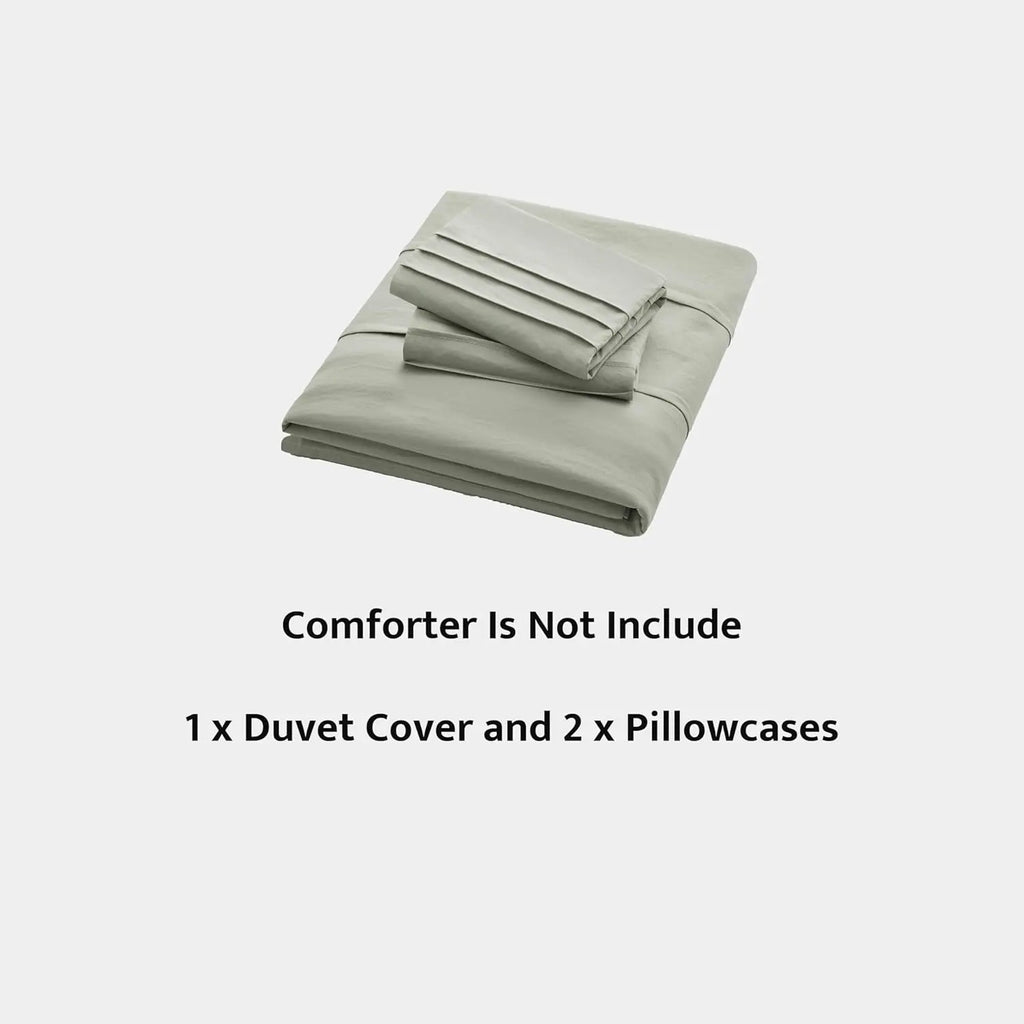Oli Anderson Pleated Duvet Cover - 3 Piece Set