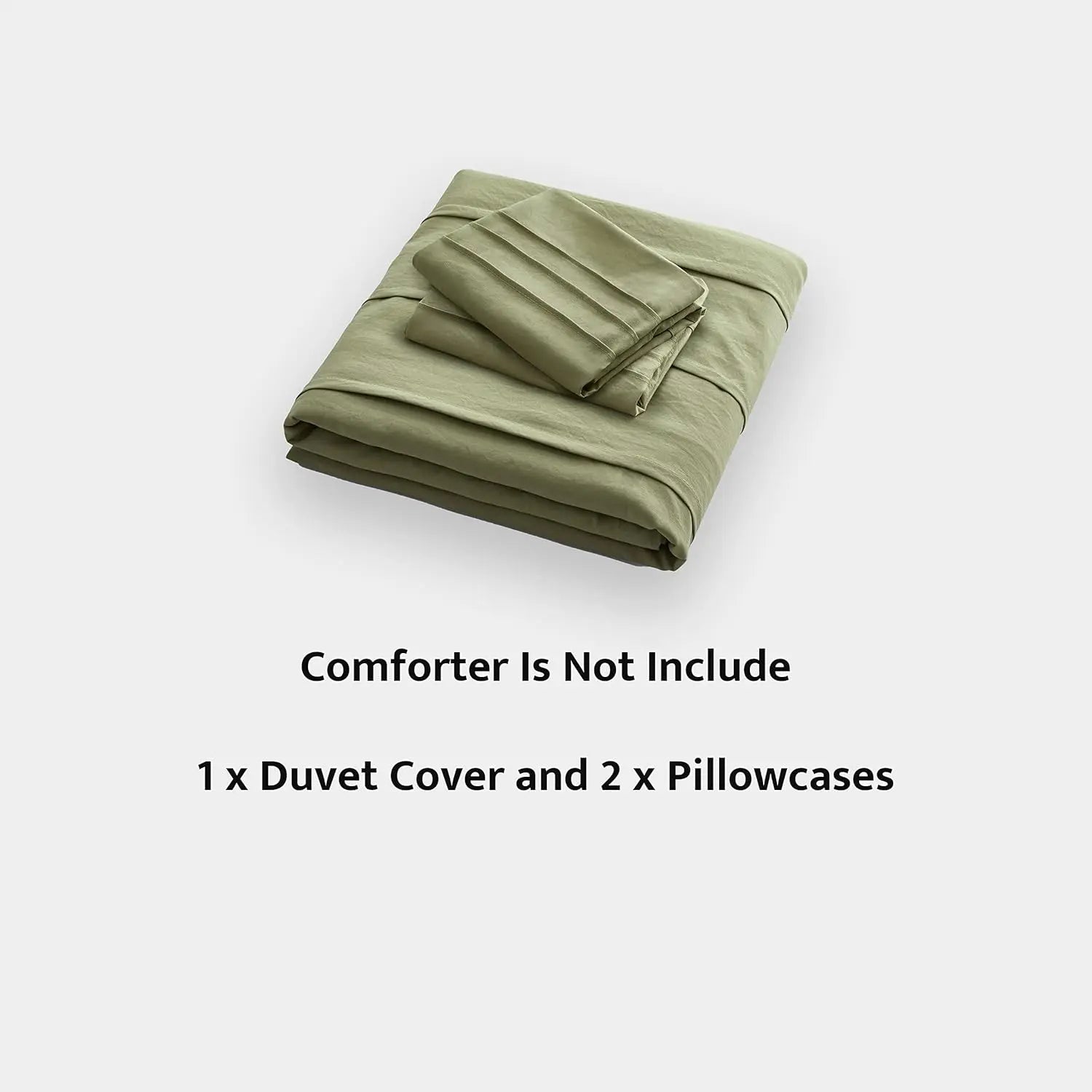 Oli Anderson Pleated Duvet Cover - 3 Piece Set
