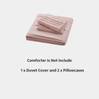 Oli Anderson Pleated Duvet Cover - 3 Piece Set