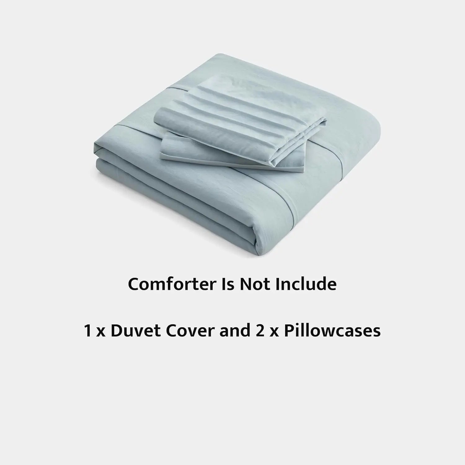 Oli Anderson Pleated Duvet Cover - 3 Piece Set