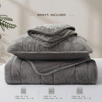 Oli Anderson Velvet Reversible Quilt Set - 3 Piece