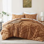 Oli Anderson Boho Tufted Jacquard Comforter Set - 3 Piece