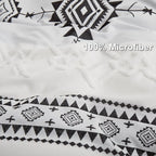 Oli Anderson Boho Tufted Duvet Cover - 3 Piece Set