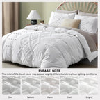 Oli Anderson Tufted Boho Embroidery Duvet Cover Set - 3 Piece