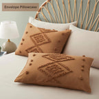 Oli Anderson Tufted Boho Embroidery Duvet Cover Set - 3 Piece