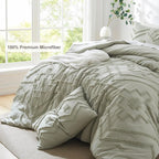 Oli Anderson Boho Tufted Jacquard Comforter Set - 3 Piece