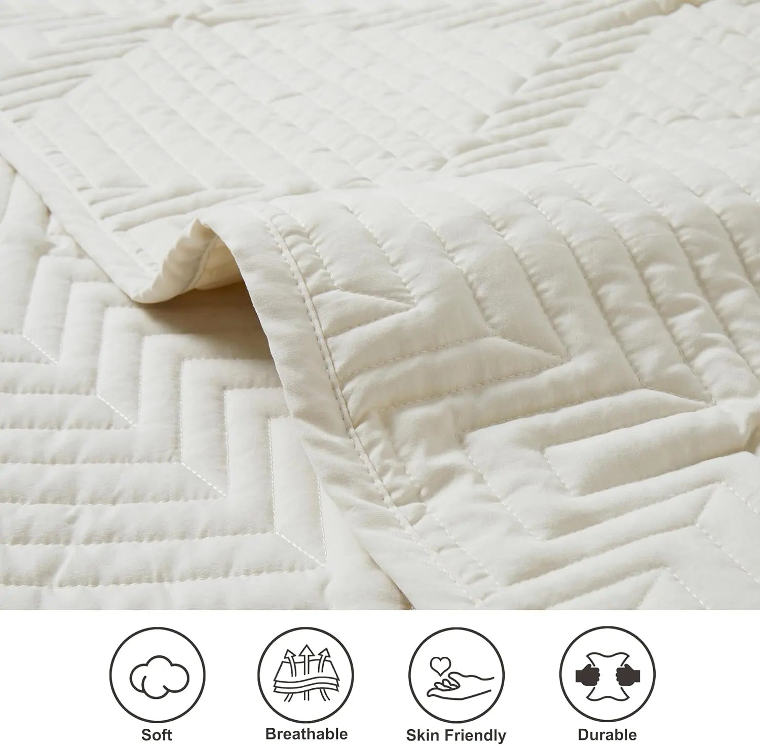 Oli Anderson Quilt Set - 3 Piece Lightweight Bedspread