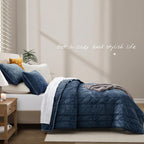 Oli Anderson Velvet Reversible Quilt Set - 3 Piece