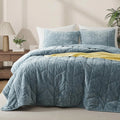 Oli Anderson Velvet Reversible Quilt Set - 3 Piece