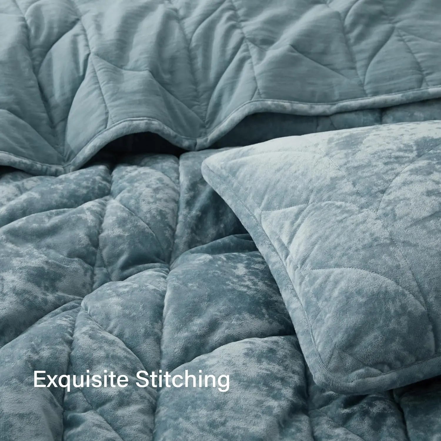 Oli Anderson Velvet Reversible Quilt Set - 3 Piece