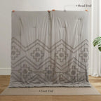 Oli Anderson Boho Tufted Jacquard Comforter Set - 3 Piece