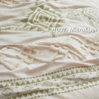 Oli Anderson Boho Tufted Duvet Cover - 3 Piece Set