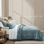 Oli Anderson Velvet Reversible Quilt Set - 3 Piece