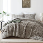 Oli Anderson Boho Tufted Jacquard Comforter Set - 3 Piece