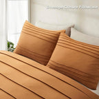 Oli Anderson Pleated Duvet Cover - 3 Piece Set