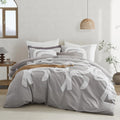 Oli Anderson Tufted Boho Jacquard Duvet Cover Set - 3 Piece
