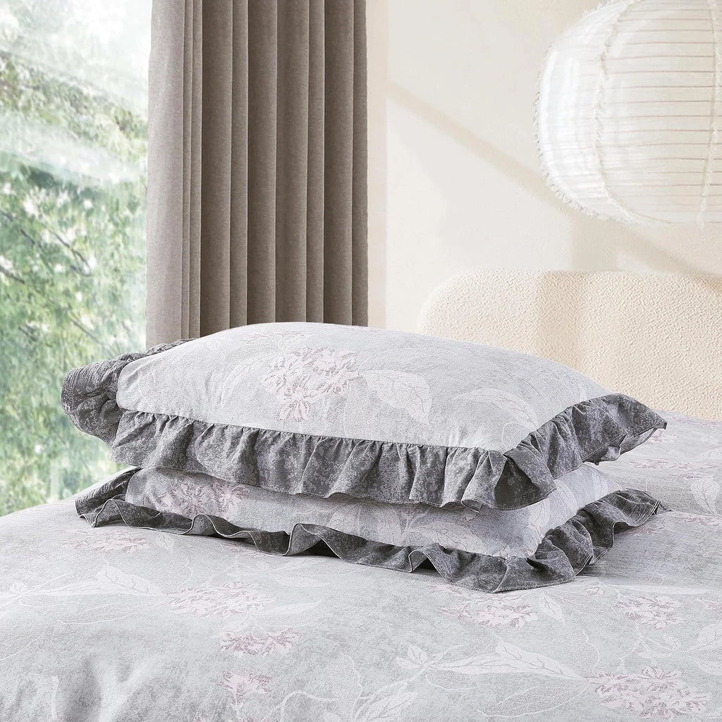 Oli Anderson Ruffle Flowers Floral Comforter Set - 3 Piece / 5 Piece
