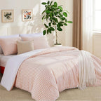 Oli Anderson 100% Cotton Waffle Comforter Set - 3 Piece
