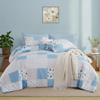 Oli Anderson Seersucker Floral Comforter Set - 7 Piece