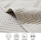 Oli Anderson Quilt Set - 3 Piece Lightweight Bedspread