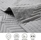 Oli Anderson Quilt Set - 3 Piece Lightweight Bedspread