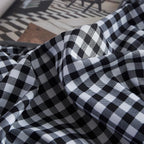 Oli Anderson Reversible Fluffy Checkered Comforter Set - 3 Piece
